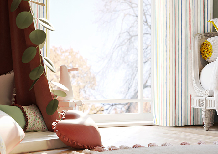 Vintage Stripe, Promenade - Made to Measure Curtains - Image 5